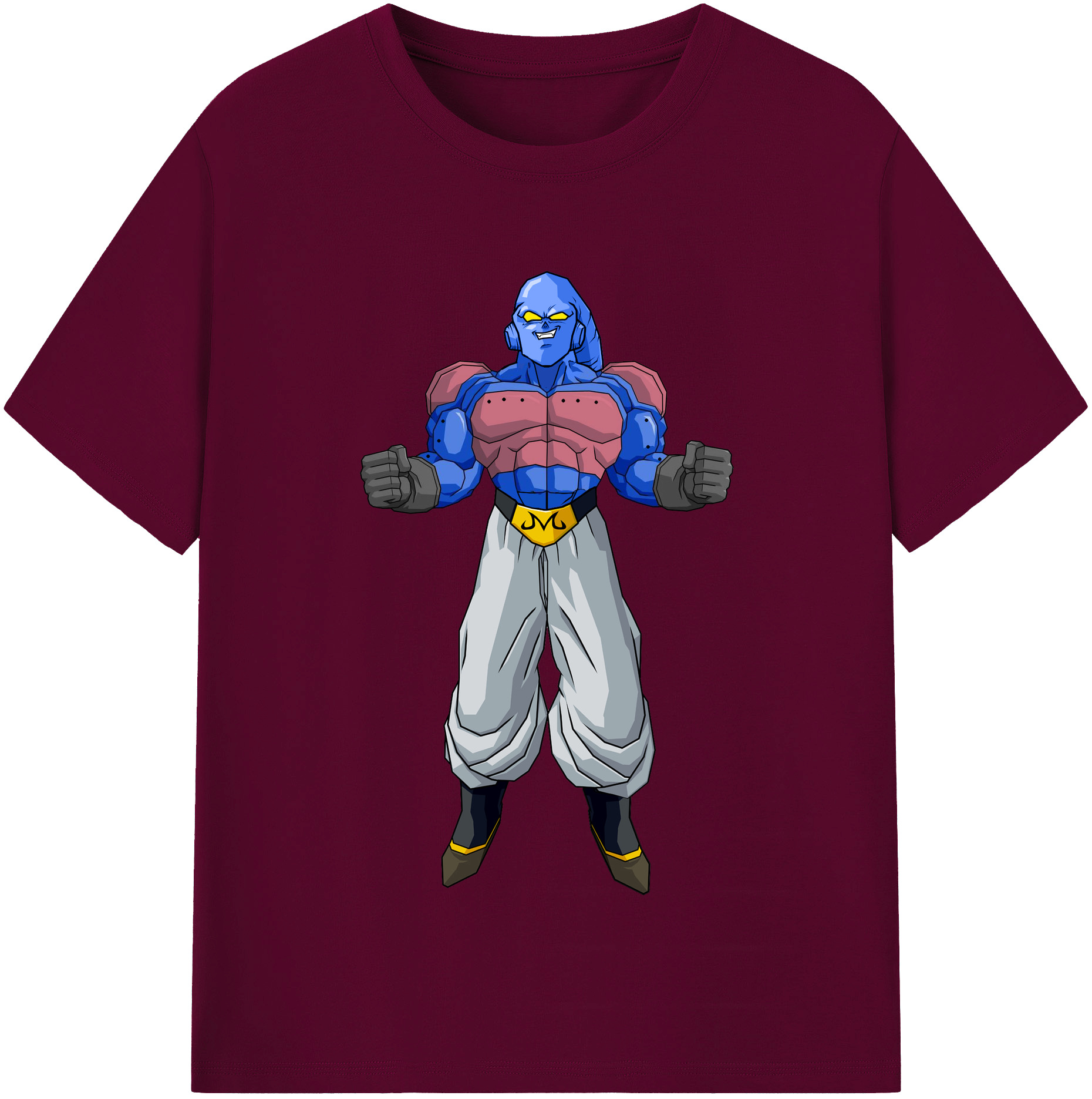 （画像用） ドラゴンボール 魔人ブウ DRAGON BALL Majin Buu レディースカジュアルプリントTシャツ（綿100％）